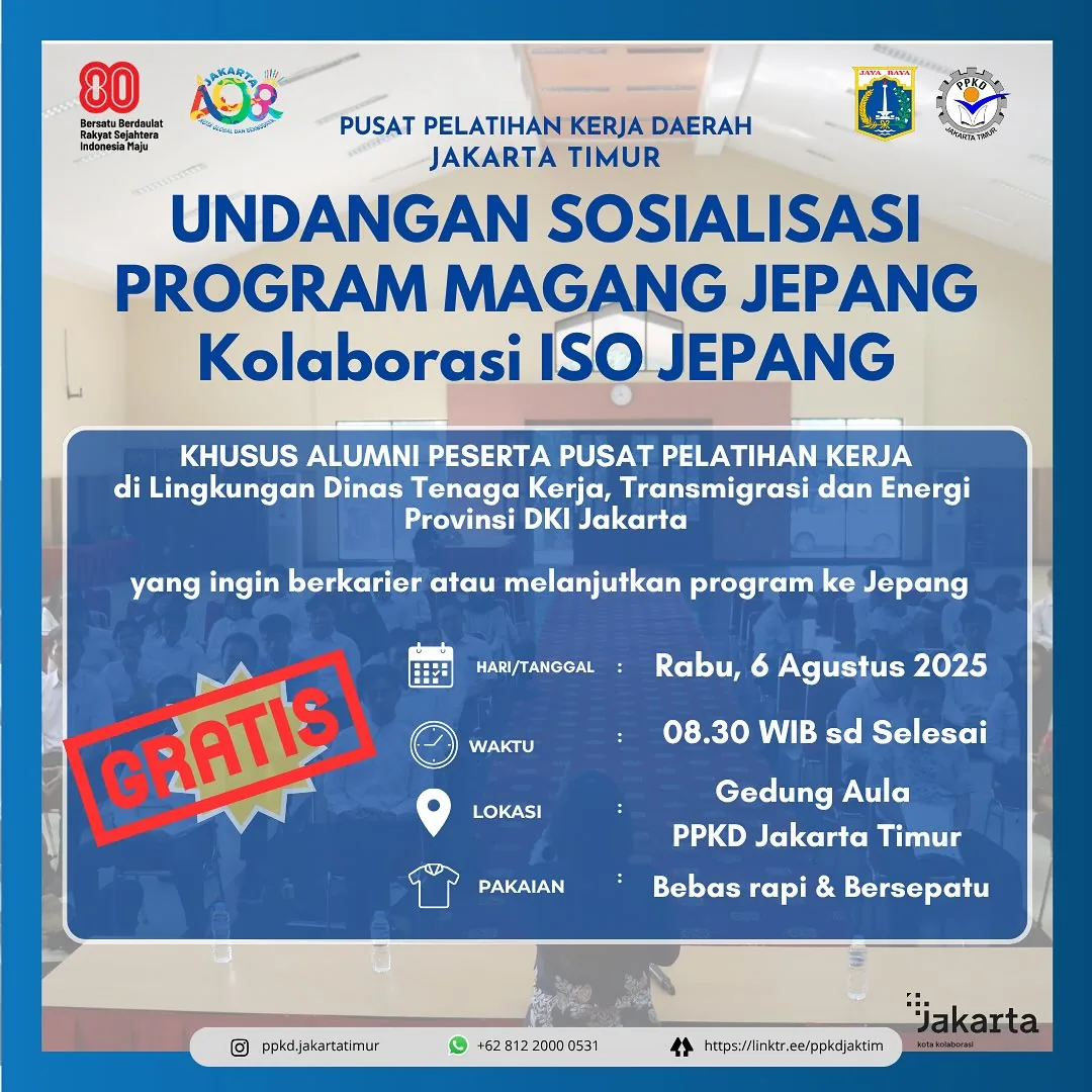 UNDANGAN SOSIALISASI PROGRAM MAGANG JEPANG – PPKD KABUPATEN SABU RAIJUA